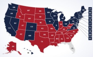 red state blue state map 2012